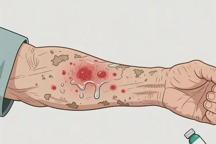 老人身上經(jīng)常長濕疹可以徹底自愈嗎(圖3)