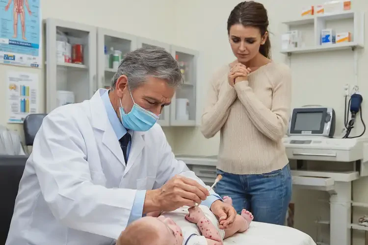 嬰兒屁股出現(xiàn)濕疹能徹底自愈嗎(圖2)