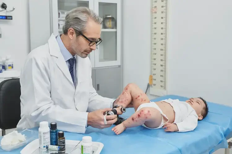 嬰幼兒大腿上偶爾起濕疹不管它會自己痊愈嗎(圖2)