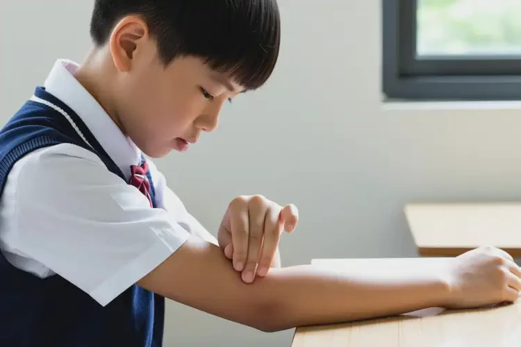 中學(xué)生身上有濕疹不管它會自己好嗎(圖4)