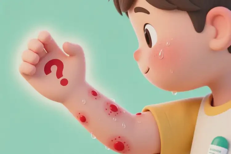 小學(xué)生手臂上經(jīng)常長(zhǎng)濕疹不管它會(huì)自己痊愈嗎(圖2)