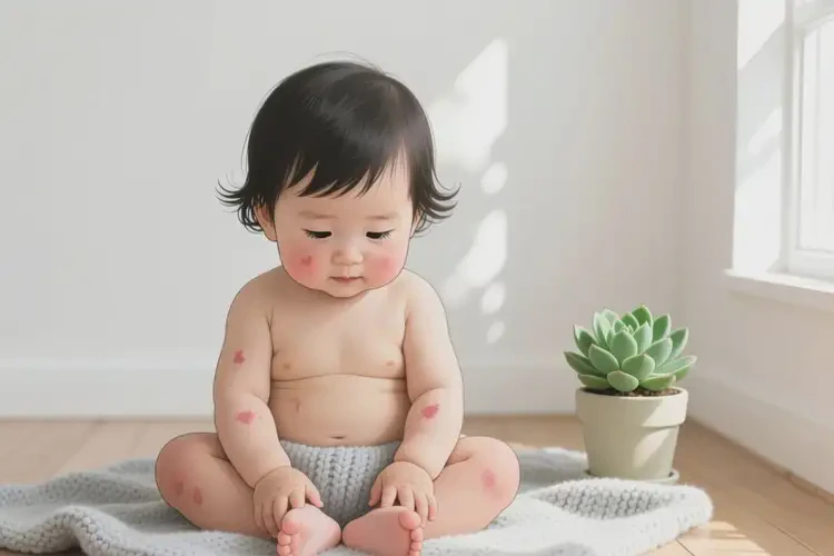 幼兒臉上出現(xiàn)濕疹可不可以徹底自愈(圖3)