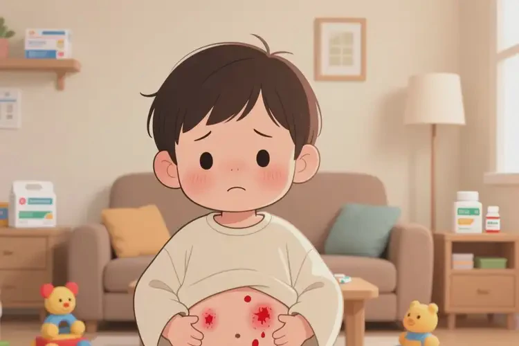 小孩肚子經(jīng)常起濕疹不管它會(huì)自己痊愈嗎(圖3)