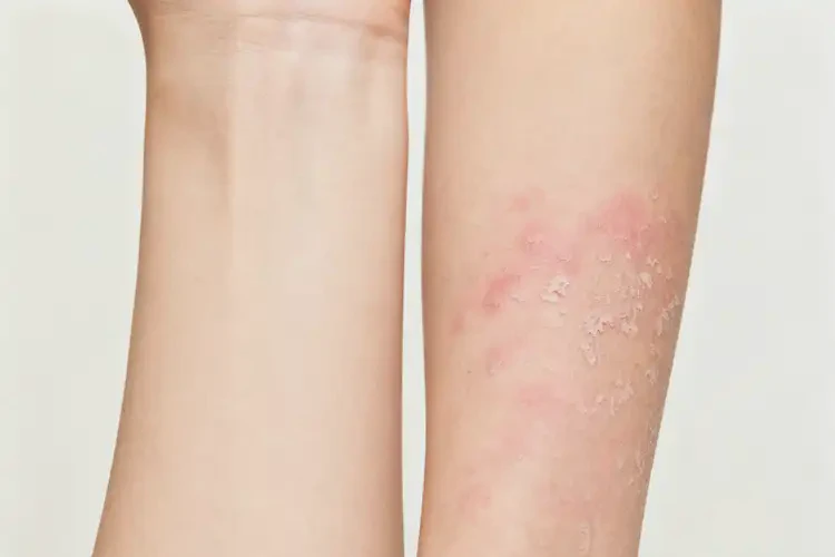 女生身上容易起濕疹可以徹底自愈嗎(圖2)