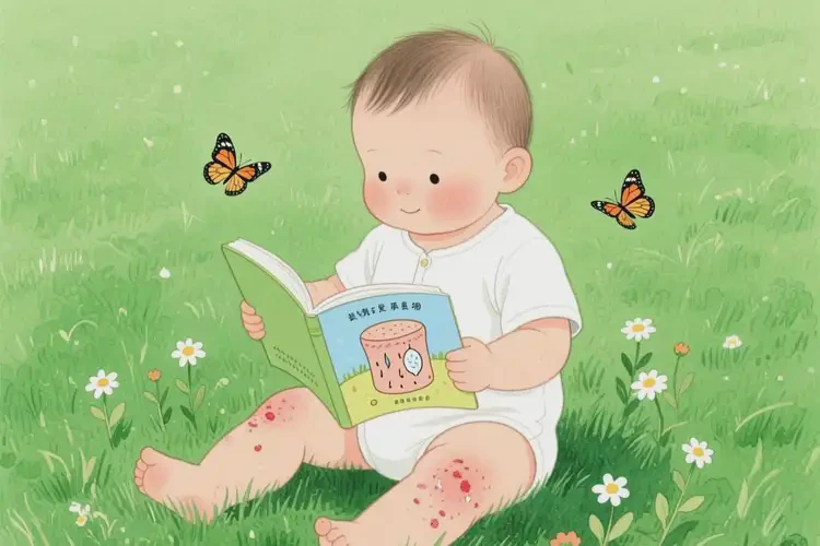 幼兒大腿長(zhǎng)濕疹不管它會(huì)自己自愈嗎(圖2)