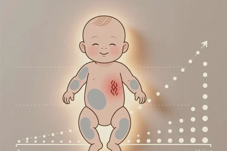 嬰幼兒全身出現濕疹能徹底自愈嗎(圖1)