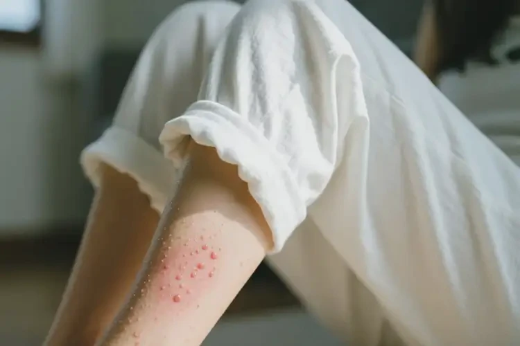 青年人小腿上長濕疹不管它會自己自愈嗎(圖3)