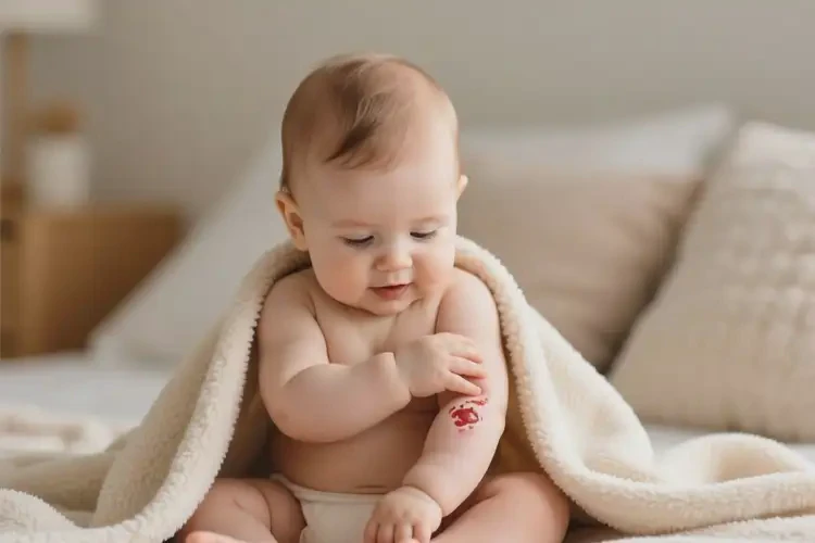 寶寶手臂上經(jīng)常起濕疹不管它會自己痊愈嗎(圖3)