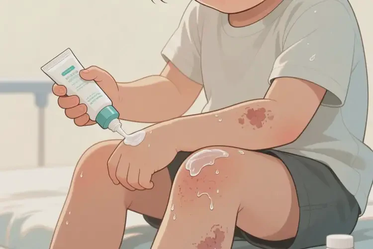 小孩四肢容易起濕疹能夠徹底治愈嗎(圖4)