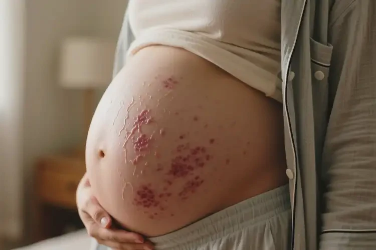 產(chǎn)婦肚子容易起濕疹不管它會自己痊愈嗎(圖3)