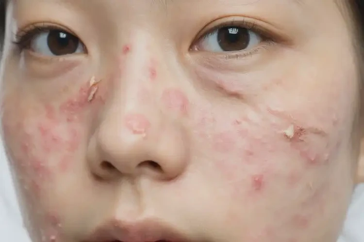 女生臉上長(zhǎng)濕疹可不可以徹底自愈(圖4)