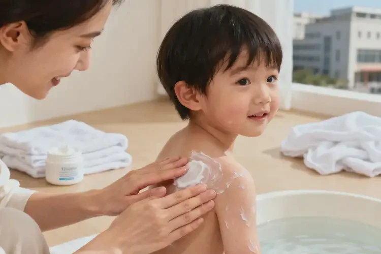 孩子身上出濕疹能徹底自愈嗎(圖2)