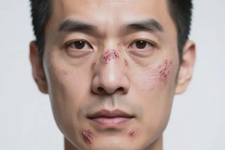 男生臉上容易起濕疹不管它會(huì)自己好嗎(圖3)