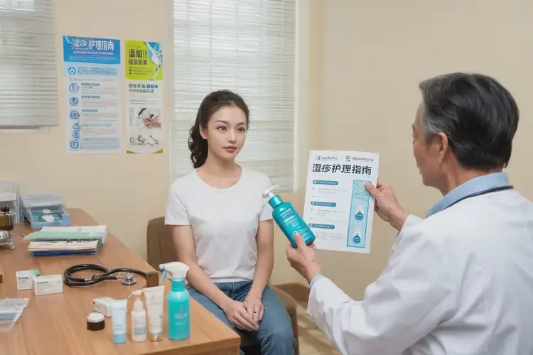 女人肚子上偶爾起濕疹不管它會(huì)自己痊愈嗎(圖1)