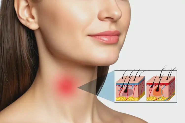 女性脖子長濕疹能靠自己自愈嗎(圖2)