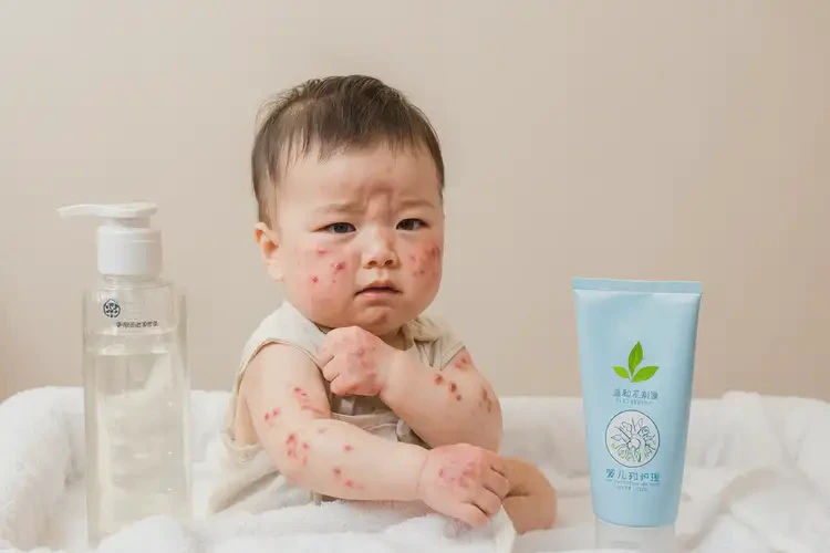 嬰幼兒手臂容易起濕疹不管它會(huì)自己好嗎(圖3)
