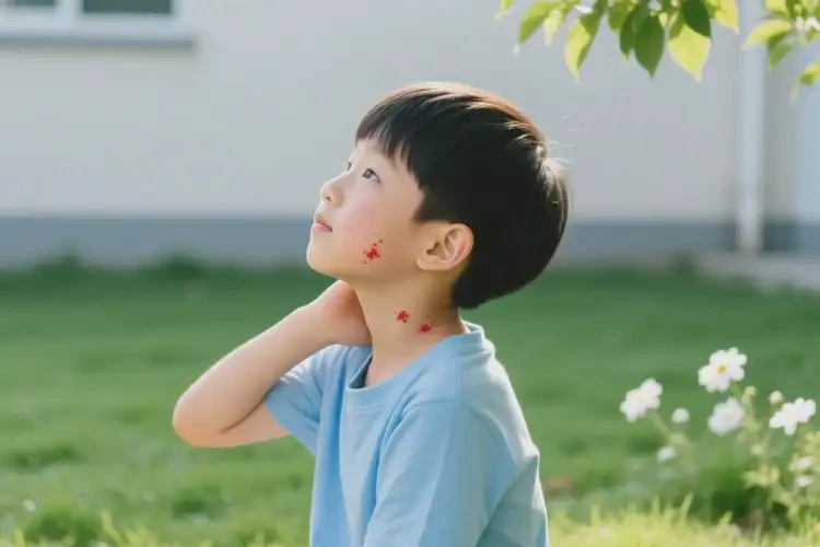 小學(xué)生脖子上起濕疹能不能徹底自愈(圖4)