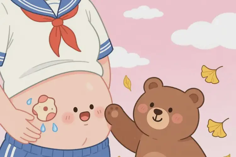 中學(xué)生肚子偶爾長濕疹能夠徹底治愈嗎(圖1)