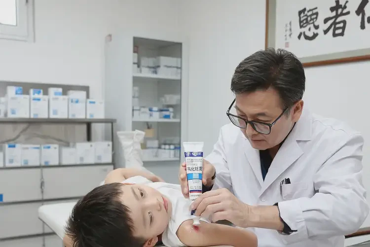 孩子屁股上容易长湿疹不管它会自己自愈吗(图1)