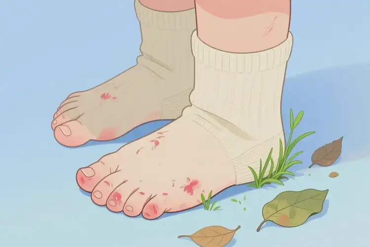 兒童腳上偶爾起濕疹可以徹底自愈嗎(圖2)