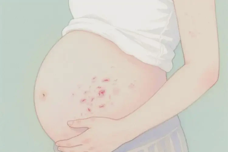 孕妇全身偶尔起湿疹不管它会自己自愈吗(图3)