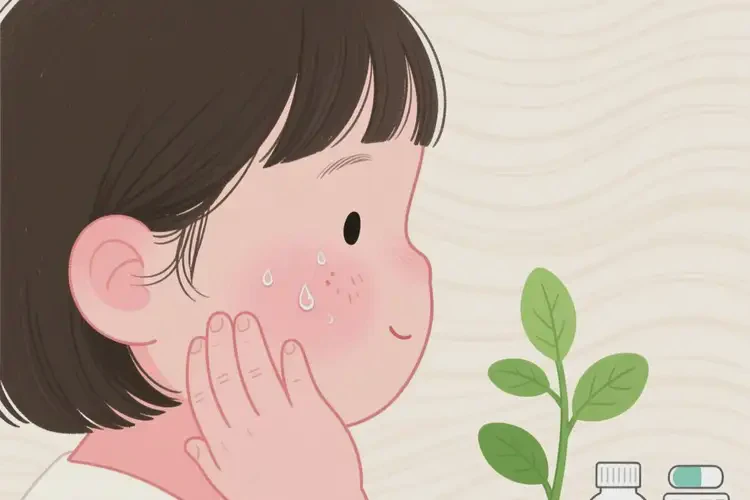 少兒面部出濕疹能徹底自愈嗎(圖3)