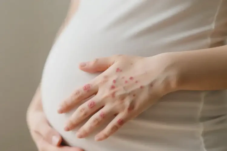 孕婦手上容易起濕疹不管它會自己自愈嗎(圖3)
