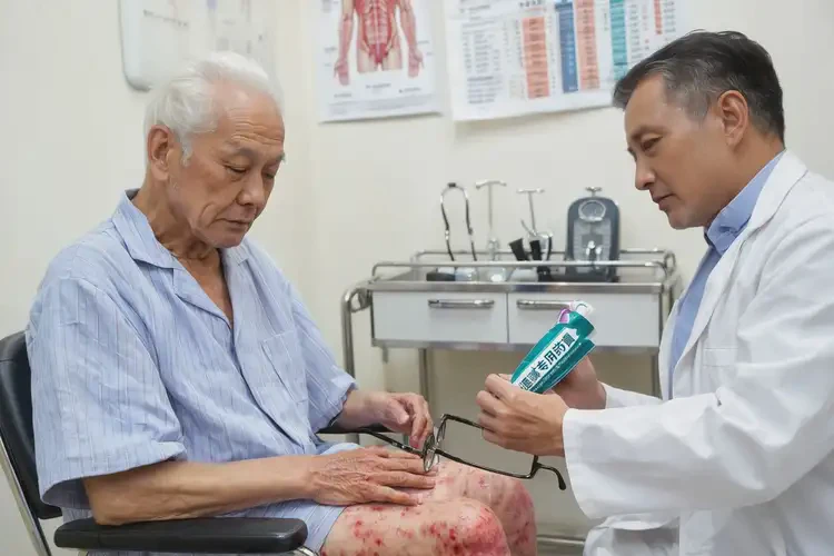 高齡老人大腿容易起濕疹可以徹底自愈嗎(圖2)