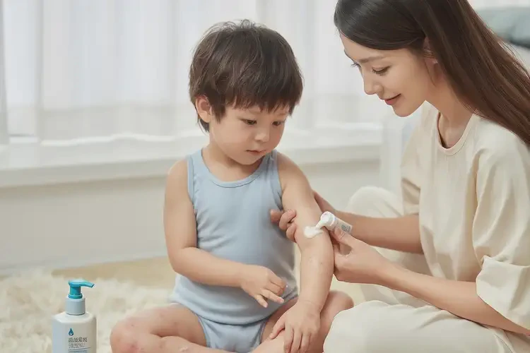 幼兒臉上出現(xiàn)濕疹可以徹底自愈嗎(圖3)