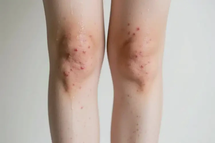 女性小腿偶爾長濕疹能徹底自愈嗎(圖4)