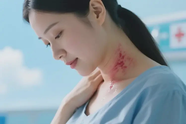 孕妇脖子上容易长湿疹可以彻底自愈吗(图1)