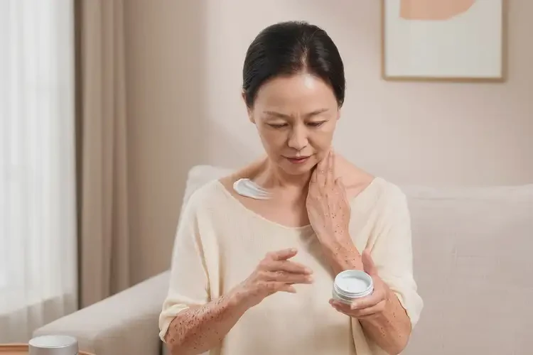 女性脖子起濕疹能徹底自愈嗎(圖2)