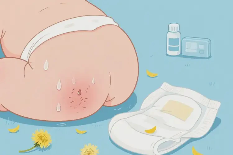 嬰兒屁股容易長(zhǎng)濕疹能靠自己自愈嗎(圖1)