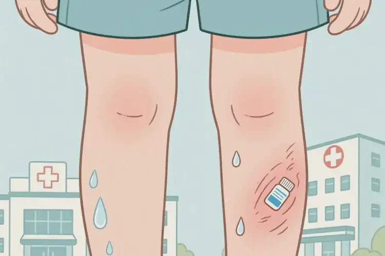 儿童大腿偶尔长湿疹能够彻底治愈吗(图4)