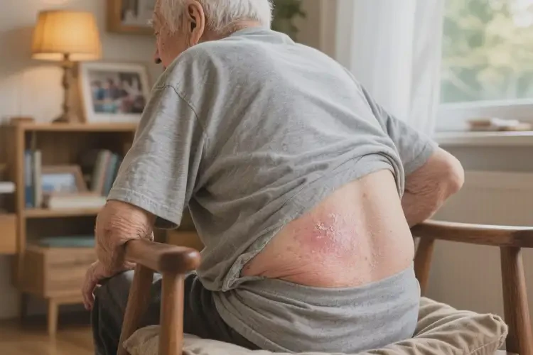 高齡老人屁股容易起濕疹不管它會(huì)自己自愈嗎(圖4)
