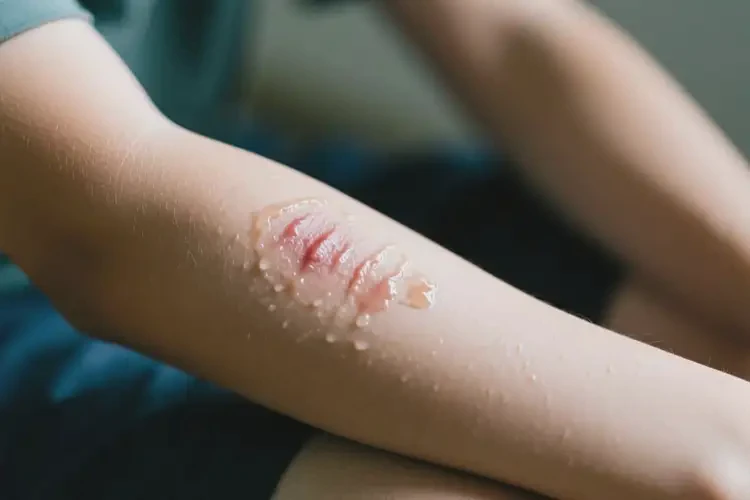 青少年手臂上经常起湿疹不管它会自己好吗(图3)