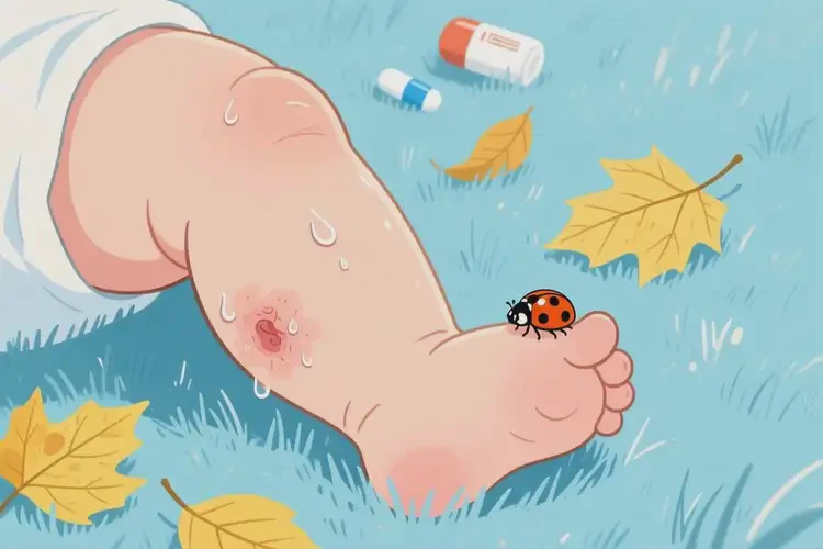 寶寶四肢起濕疹能靠自己自愈嗎(圖1)