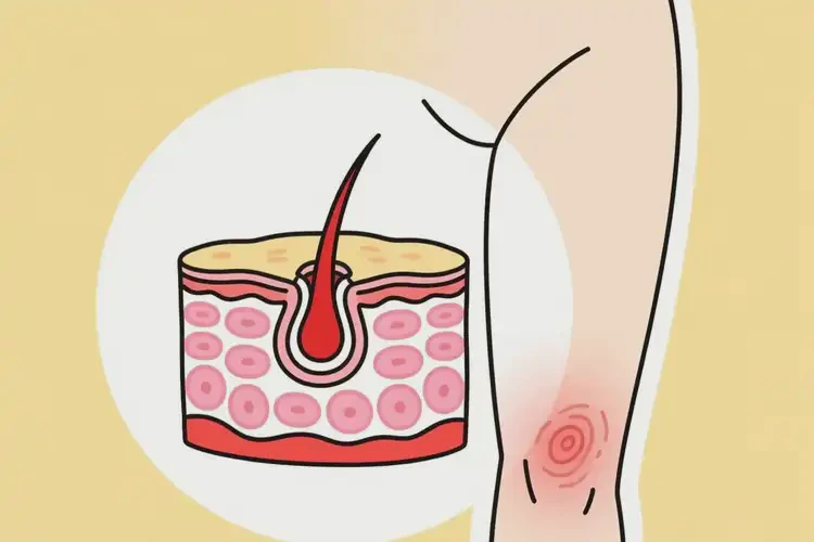 女人大腿起濕疹可不可以徹底自愈(圖1)