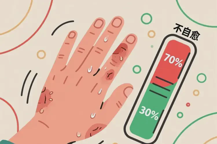 青年人手上經(jīng)常長(zhǎng)濕疹不管它會(huì)自己好嗎(圖3)