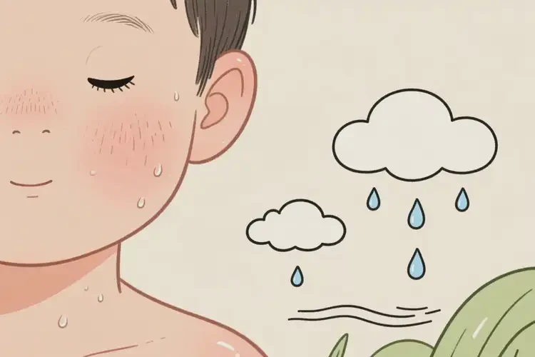 小孩脖子上起濕疹不管它會自己自愈嗎(圖3)