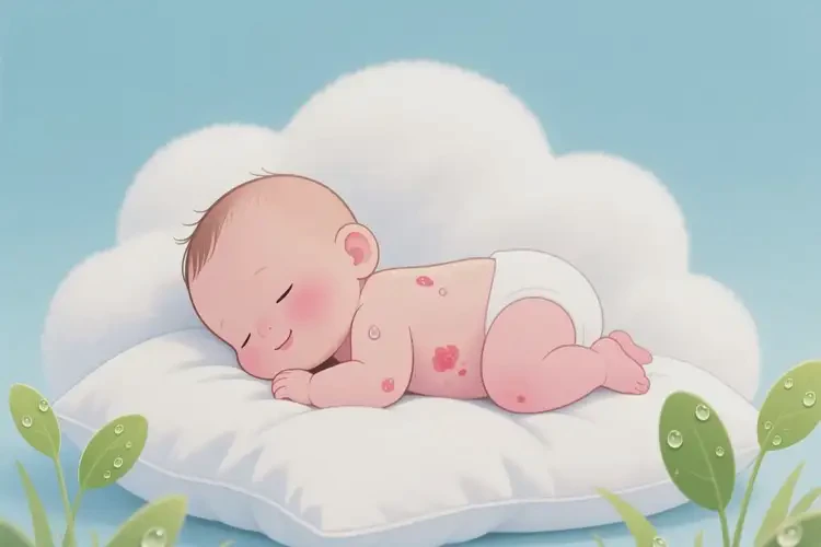 婴幼儿脖子上有湿疹不管它会自己痊愈吗(图4)