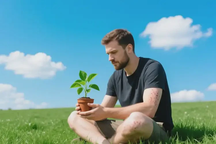 男人全身有濕疹能夠徹底治愈嗎(圖3)