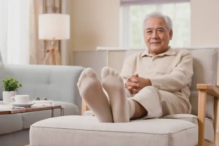 老年人腳上容易起濕疹能夠徹底治愈嗎(圖1)