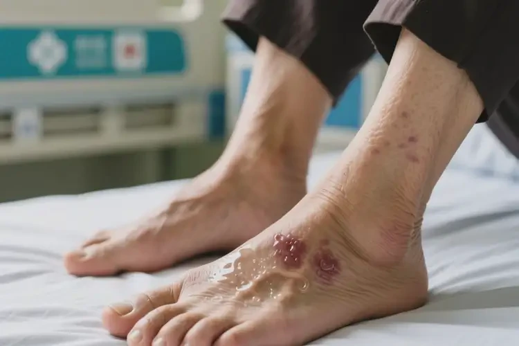 老年人腳上長(zhǎng)濕疹能靠自己自愈嗎(圖3)