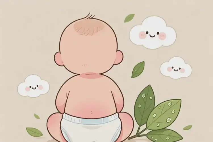 少兒屁股起濕疹不管它會(huì)自己痊愈嗎(圖3)