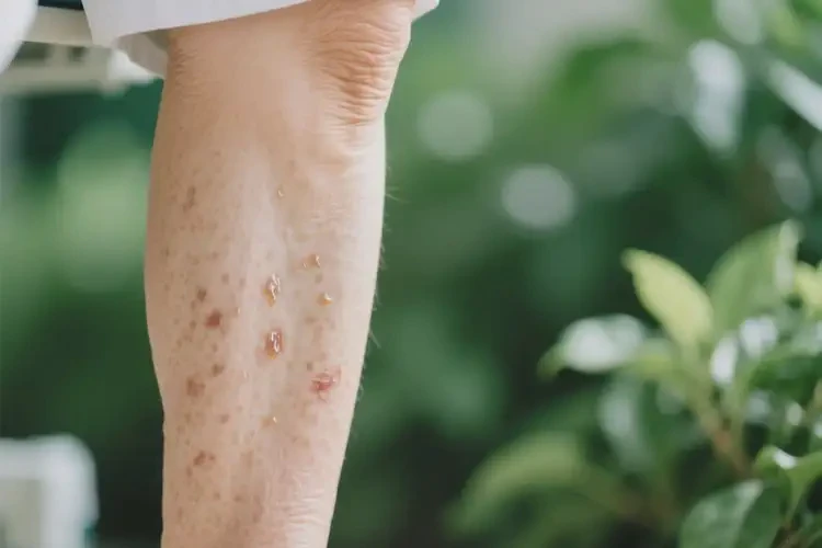 高齡老人小腿經(jīng)常起濕疹不管它會(huì)自己自愈嗎(圖4)