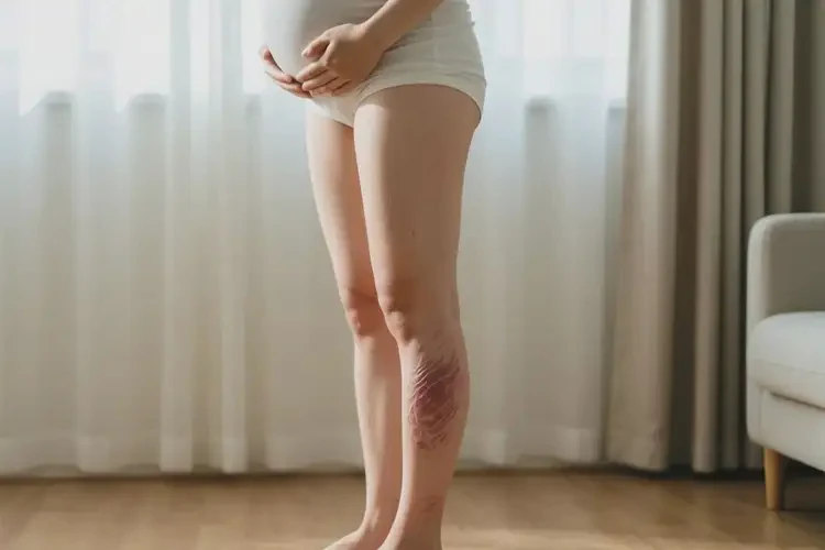 孕婦大腿上起濕疹能靠自己自愈嗎(圖1)