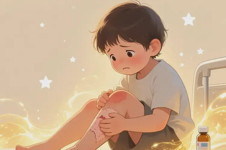 孩子四肢經(jīng)常長濕疹可以徹底自愈嗎(圖2)