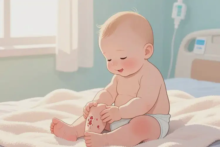 幼兒小腿出現(xiàn)濕疹能徹底自愈嗎(圖3)