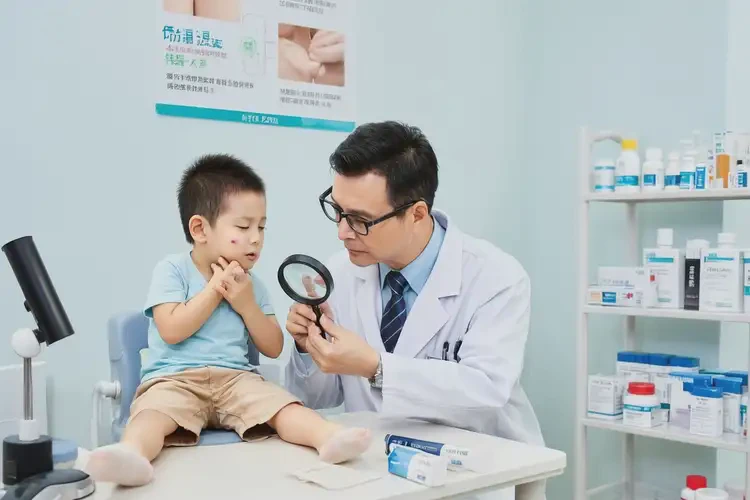 幼兒臉上出現(xiàn)濕疹可以徹底自愈嗎(圖2)